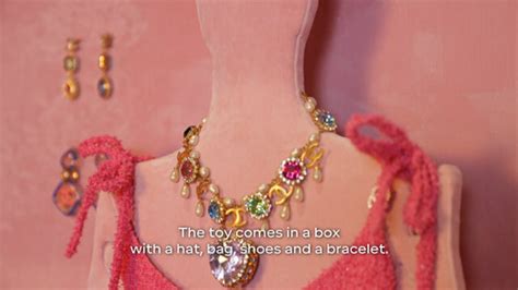 barbie movie chanel necklace dupe|who bought the barbie chanel necklace.